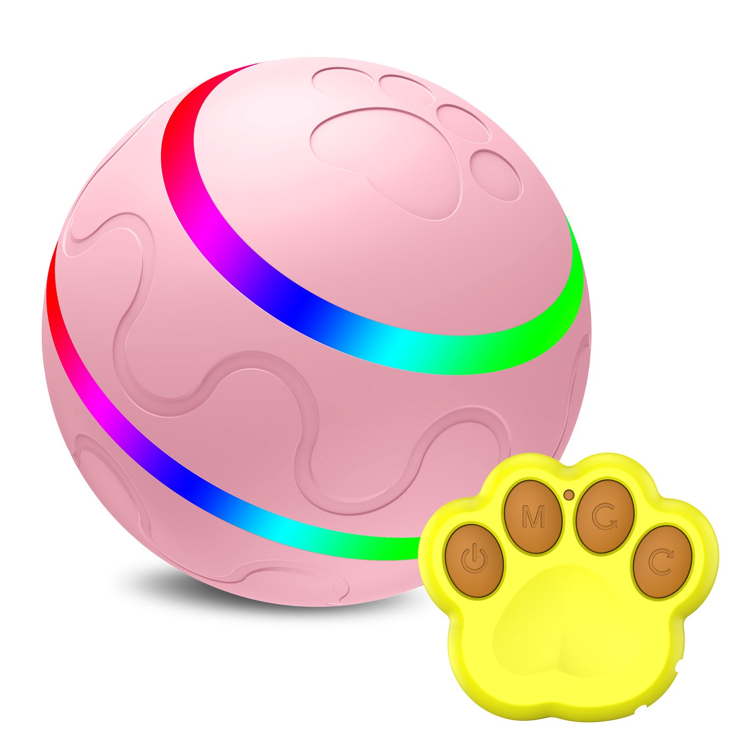 Pet New Cat Wicked Ball Toy Intelligent Ball USB Cat Toys