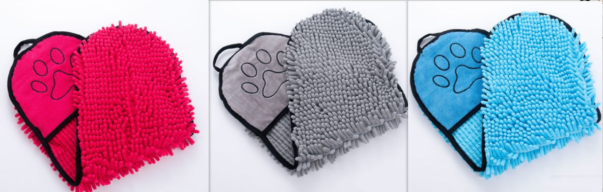 Dogs Cats Towels Super Absorbent Dog Bathrobe Microfiber