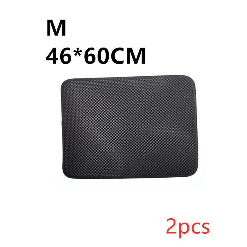 Double Layer Cat Litter Mat Trapping Pad for Clean Floors and Comfort