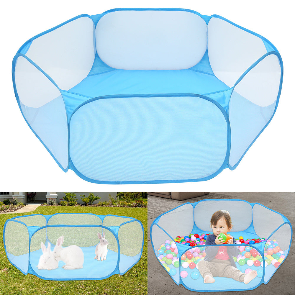 Baby Play Tent Foldable Kids Ball Pit Playhouse Crawling Pool