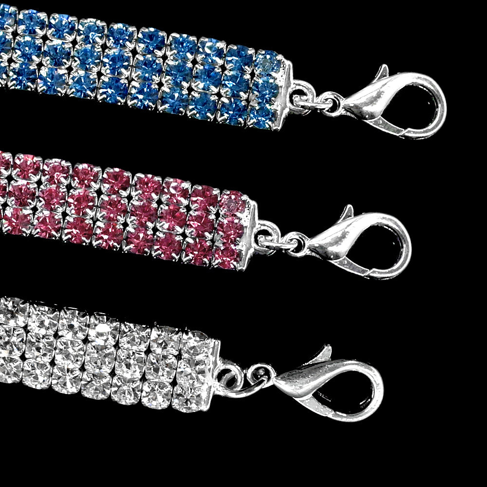 Bling Rhinestone Dog Collar Crystal Puppy Chihuahua Pet