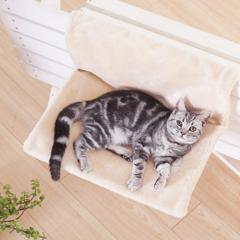 Cat Bed Hammock Cozy Hanging Pet Lounger for Comfortable Resting