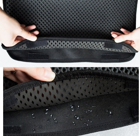 Double Layer Cat Litter Mat Trapping Pad for Clean Floors and Comfort