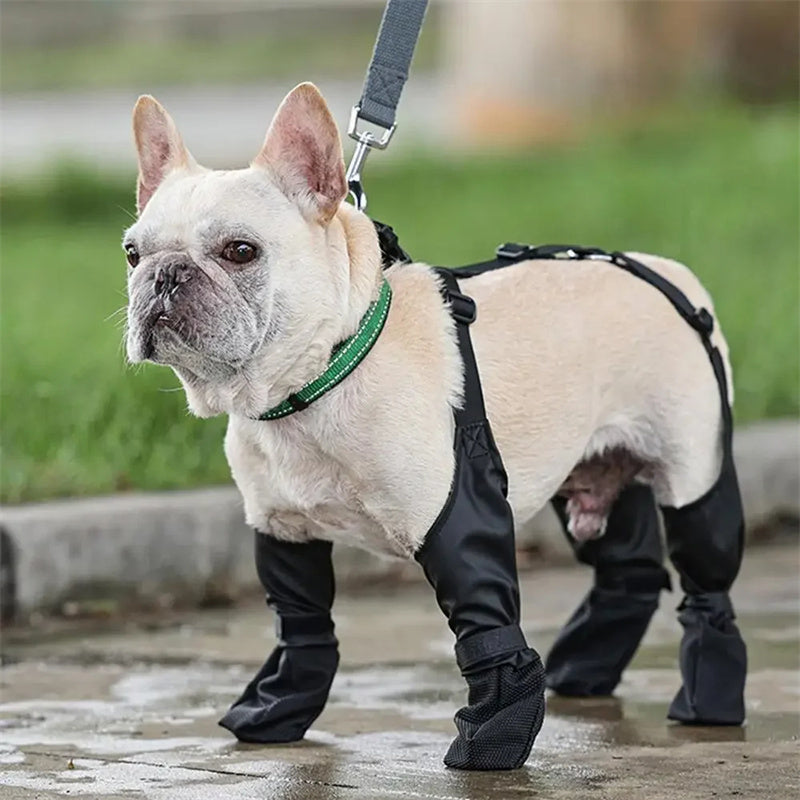 Waterproof Dog Shoes Adjustable Boots Pet Breathbale Shoes