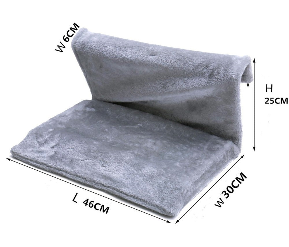 Cat Bed Hammock Cozy Hanging Pet Lounger for Comfortable Resting