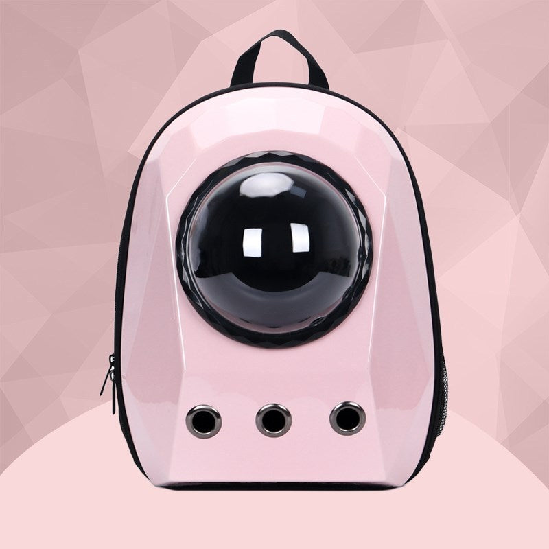 Cat Carrier Bag Breathable Pet Backpack Portable Travel Space Capsule