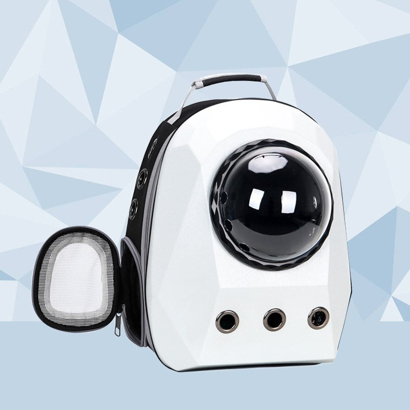 Cat Carrier Bag Breathable Pet Backpack Portable Travel Space Capsule