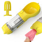 Pet Water Bottle Feeder Bowl Garbage Bag Storage Portable