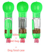 Pet Water Bottle Feeder Bowl Garbage Bag Storage Portable