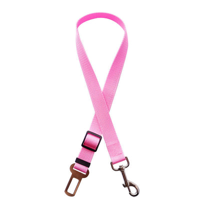 Adjustable Pet Cat Dog Car Seat Belt Pet Seat Vehicle Dog