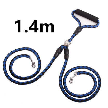Double-Ended Traction Rope For Walking The Dog Hand-Double