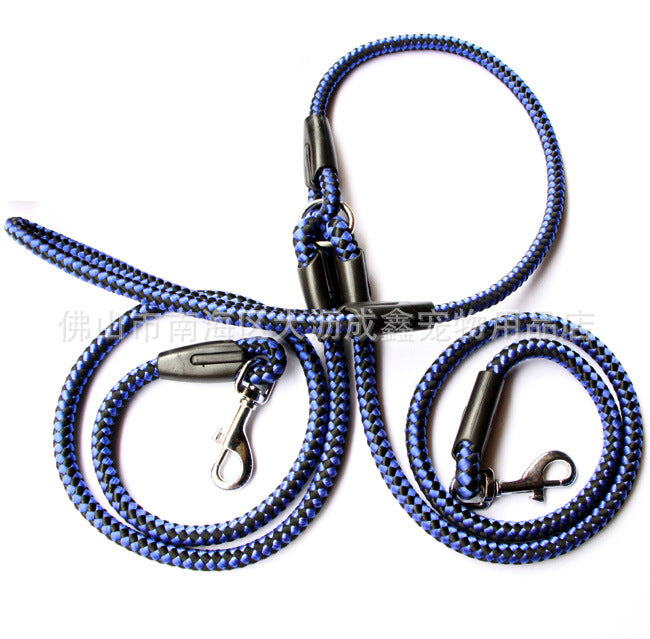 Double-Ended Traction Rope For Walking The Dog Hand-Double