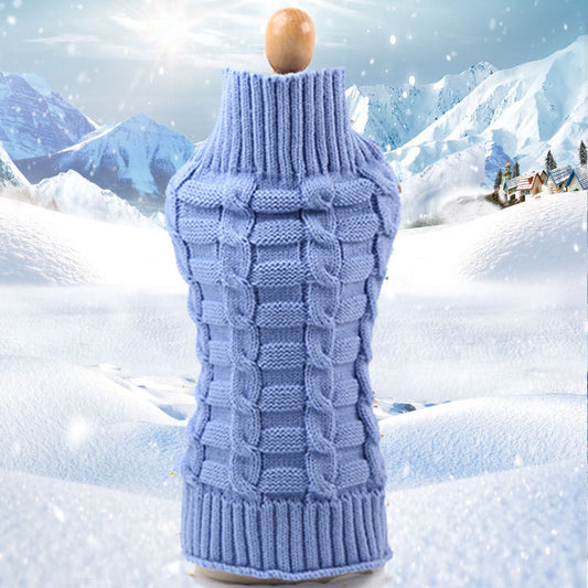 Cashmere Twisted Rope Pet Sweater Dog Clothes Pet Products