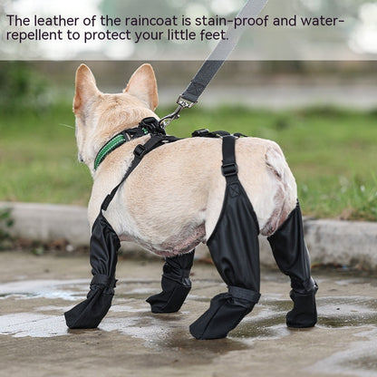 Waterproof Dog Shoes Adjustable Boots Pet Breathbale Shoes