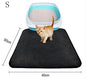 Double Layer Cat Litter Mat Trapping Pad for Clean Floors and Comfort