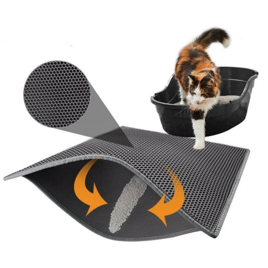 Cat Litter Honeycomb Pad Waterproof Urine-Proof Pet Mat Supplies