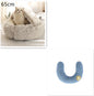 2 in 1 Dog and Cat Bed Round Plush Winter House Soft Warm Pet Bed
