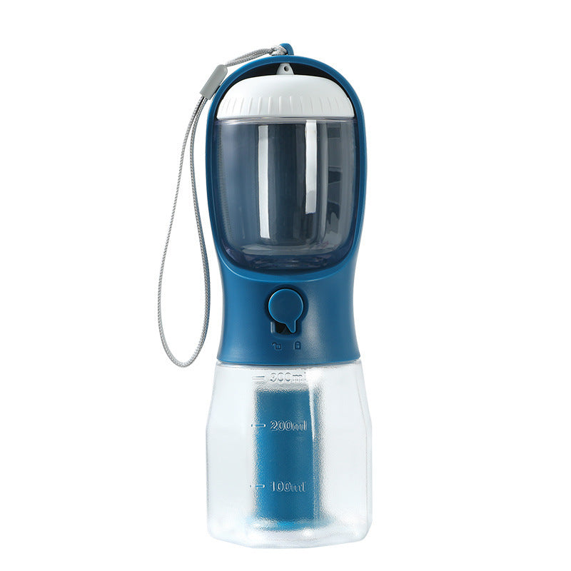 3-in-1 Dog Water Cup with Food Container and Portable Garbage Bag