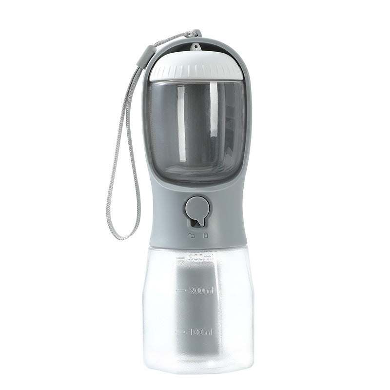 3-in-1 Dog Water Cup with Food Container and Portable Garbage Bag