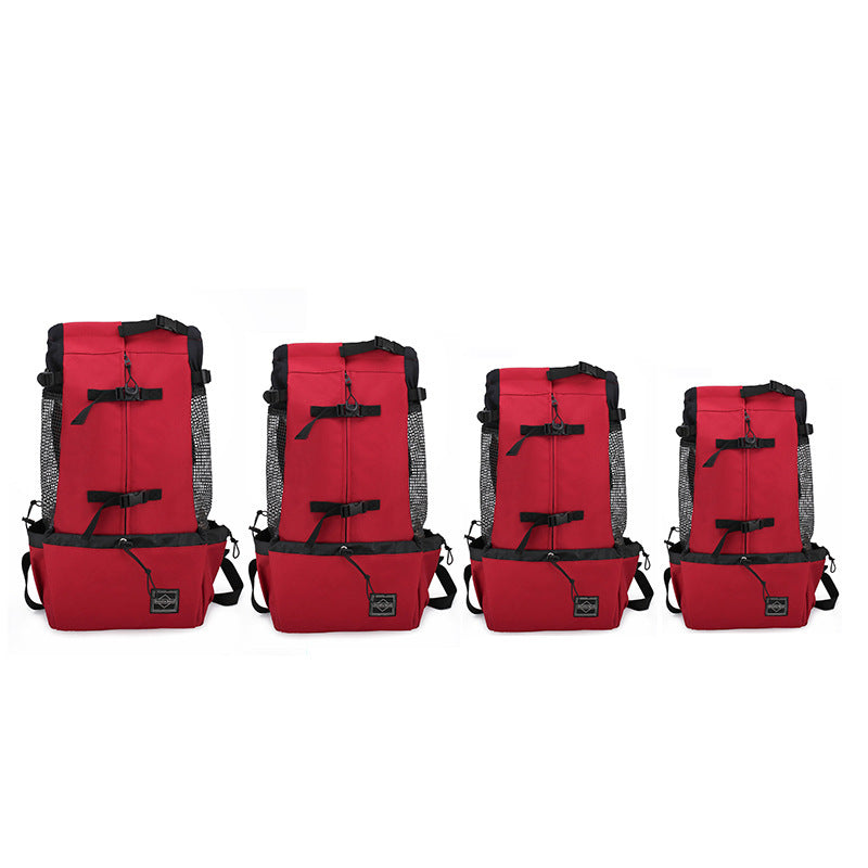 Pet Dog Carrier Bag Carrier For Dogs Backpack Out Double Shoulder