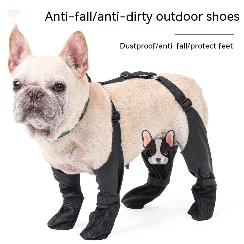 Waterproof Dog Shoes Adjustable Boots Pet Breathbale Shoes