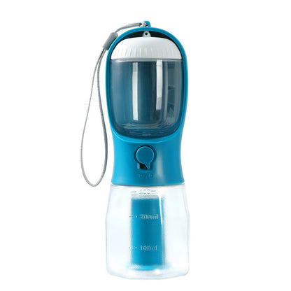 3-in-1 Dog Water Cup with Food Container and Portable Garbage Bag