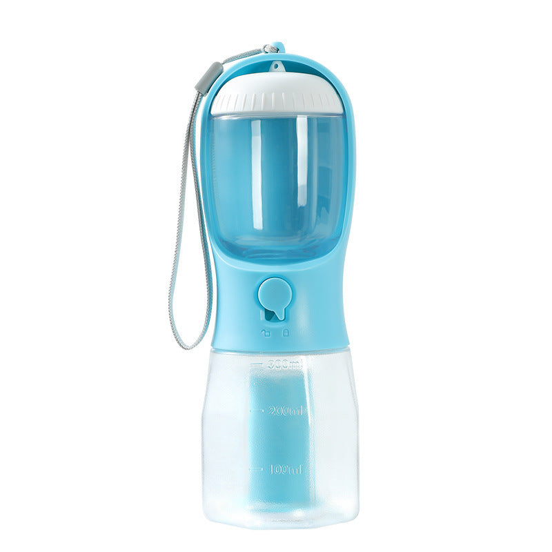 3-in-1 Dog Water Cup with Food Container and Portable Garbage Bag