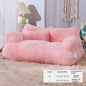 Luxury Cat Bed Sofa Plush Winter Nest for Small Dogs and Cats