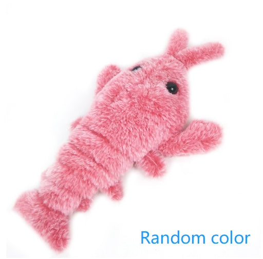 Pet Toys Electric Jumping Shrimp USB Charging Simulation