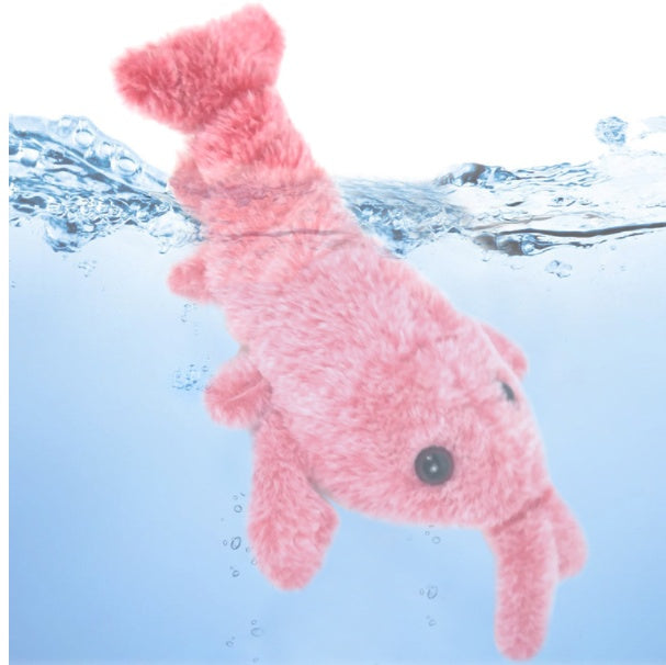 Pet Toys Electric Jumping Shrimp USB Charging Simulation