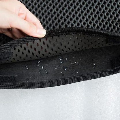 Double Layer Cat Litter Mat Trapping Pad for Clean Floors and Comfort