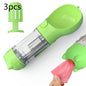 Pet Water Bottle Feeder Bowl Garbage Bag Storage Portable