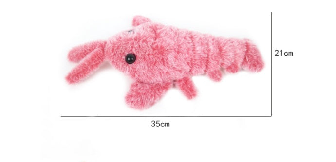 Pet Toys Electric Jumping Shrimp USB Charging Simulation