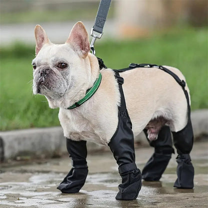 Waterproof Dog Shoes Adjustable Boots Pet Breathbale Shoes