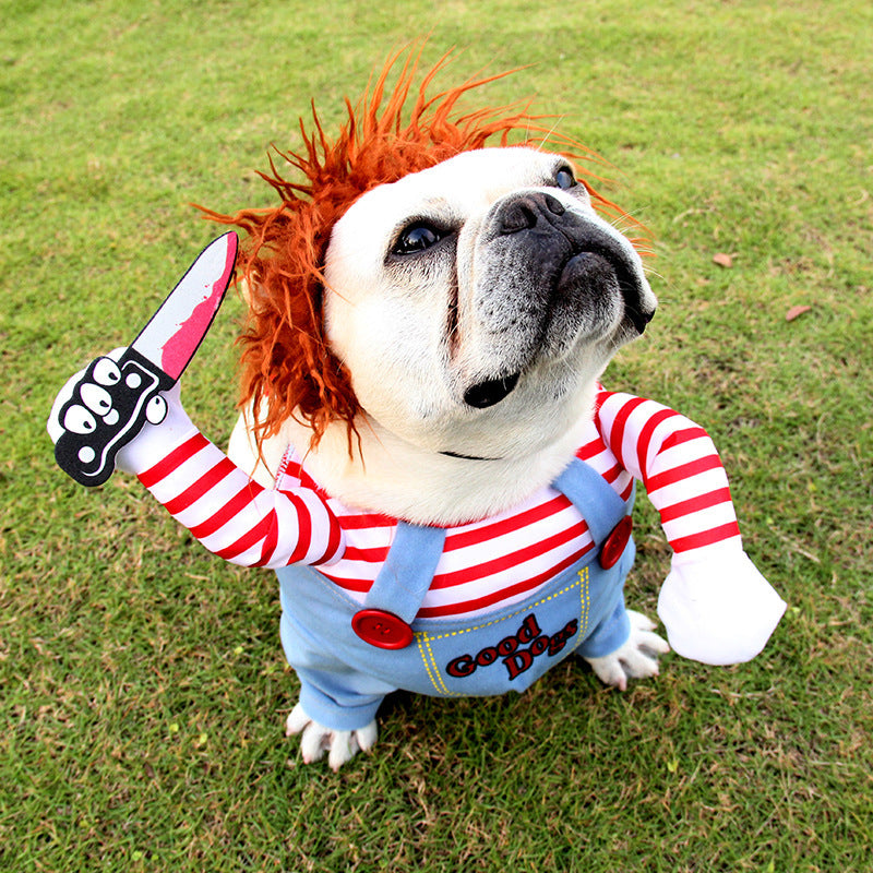 Halloween Pet Costume Pet Dog Funny Clothes Adjustable