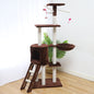 Cat Climber and Cat House Tower for Indoor Cats with Scratching Posts