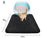 Double Layer Cat Litter Mat Trapping Pad for Clean Floors and Comfort