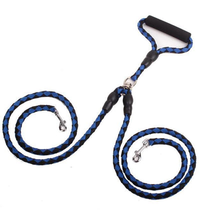Double-Ended Traction Rope For Walking The Dog Hand-Double
