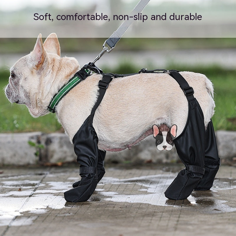 Waterproof Dog Shoes Adjustable Boots Pet Breathbale Shoes