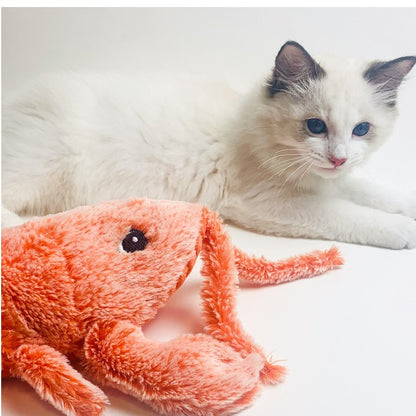 Pet Toys Electric Jumping Shrimp USB Charging Simulation