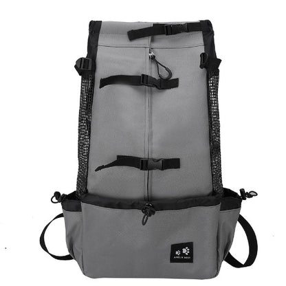 Pet Dog Carrier Bag Carrier For Dogs Backpack Out Double Shoulder