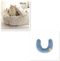 2 in 1 Dog and Cat Bed Round Plush Winter House Soft Warm Pet Bed