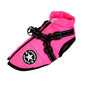 Waterproof Dog Clothes Winter Dog Coat With Harness Warm