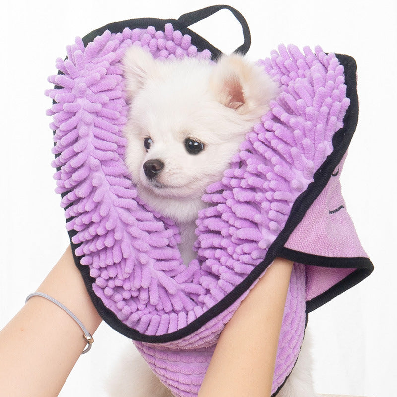 Dogs Cats Towels Super Absorbent Dog Bathrobe Microfiber