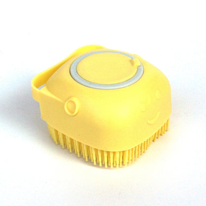 Silicone Dog Bath Massage Gloves Brush Pet Cat Bathroom