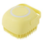 Silicone Dog Bath Massage Gloves Brush Pet Cat Bathroom