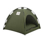 Cat Tent Cooling Mat Dog House with Cushion Pet Bed for Cats and Dogs