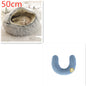 2 in 1 Dog and Cat Bed Round Plush Winter House Soft Warm Pet Bed