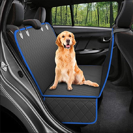 Dog Car Seat Cover Hammock with Mesh Window Safety Protector Mat