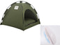 Cat Tent Cooling Mat Dog House with Cushion Pet Bed for Cats and Dogs